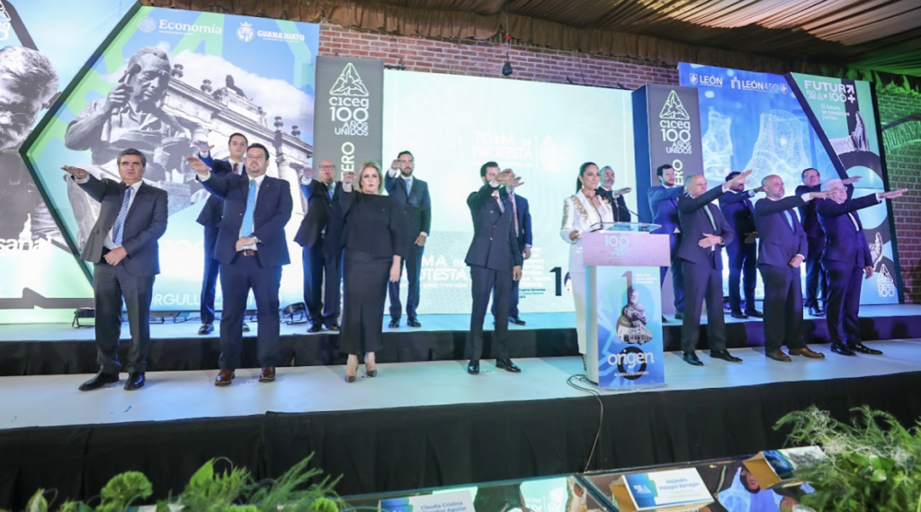 Libia Dennise reconoció la labor de la industria del calzado, ya que en Guanajuato se produce el 75% del calzado nacional.