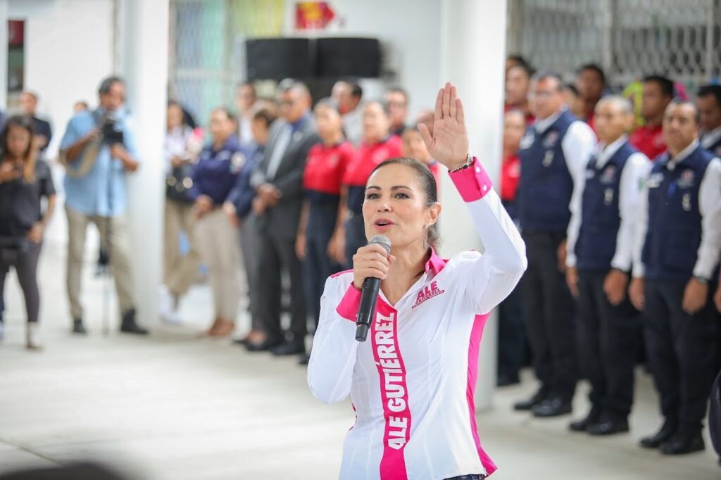 Ale Gutiérrez destacó que trabajan en acciones que buscan brindar espacios más seguros y cómodos para niñas y niños.