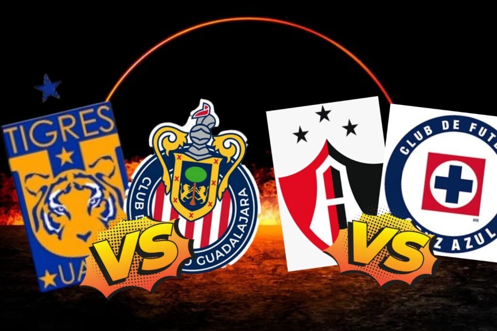 Comienza la Liguilla en el fútbol mexicano, dónde Chivas busca vencer a domicilio a Tigres; Atlas busca hacer lo suyo en su casa ante Cruz Azul.
