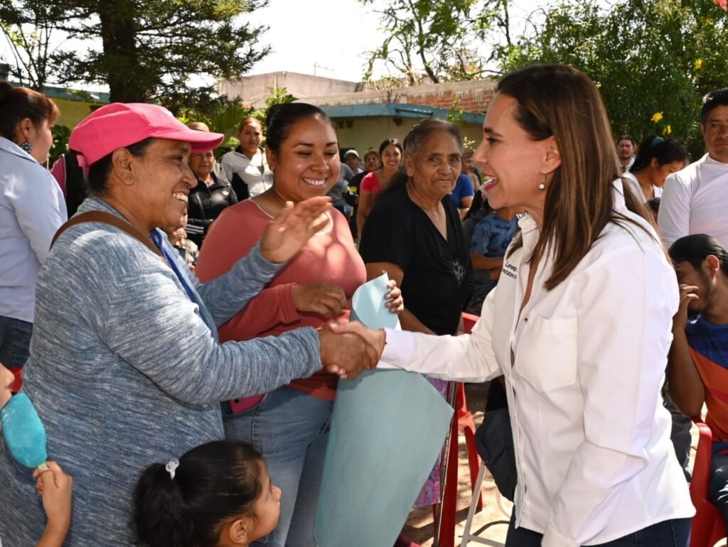 Lorena Alfaro destacó que en su Gobierno se impulsan obras que reducen el rezago social y mejoran calidad de vida de las familias.