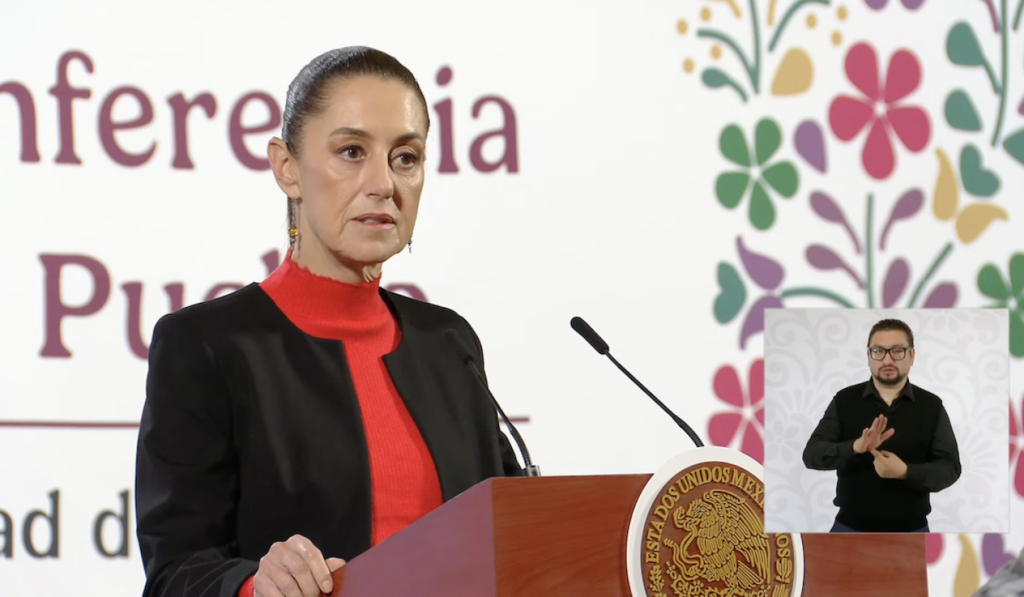 Claudia Sheinbaum respondió la crítica de Donald Trump a México, donde afirma que 'EUA no es amigo de México'.