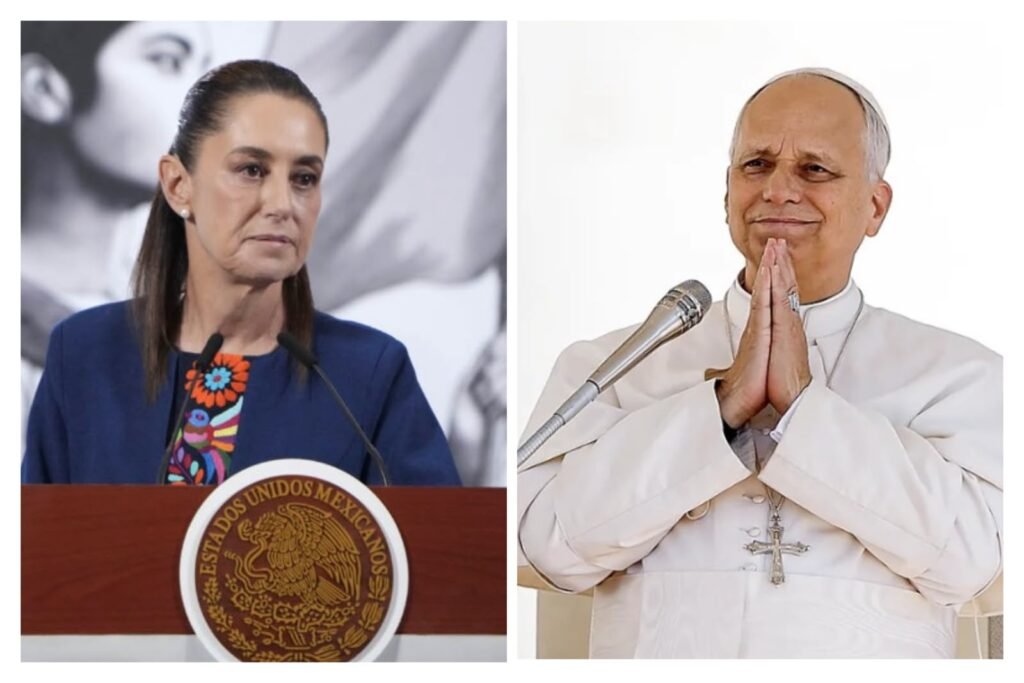 El Vaticano anuncia gira por el continente y Claudia Sheinbaum le pide al papa también visitar México.