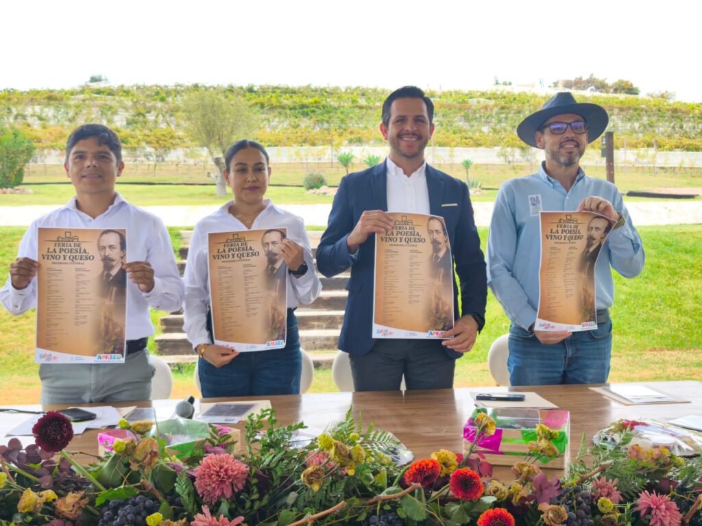 Chelis Oliveros invita a la ciudadanía a ser parte de la segunda edición de la Feria de la Poesía, Vino y Queso.