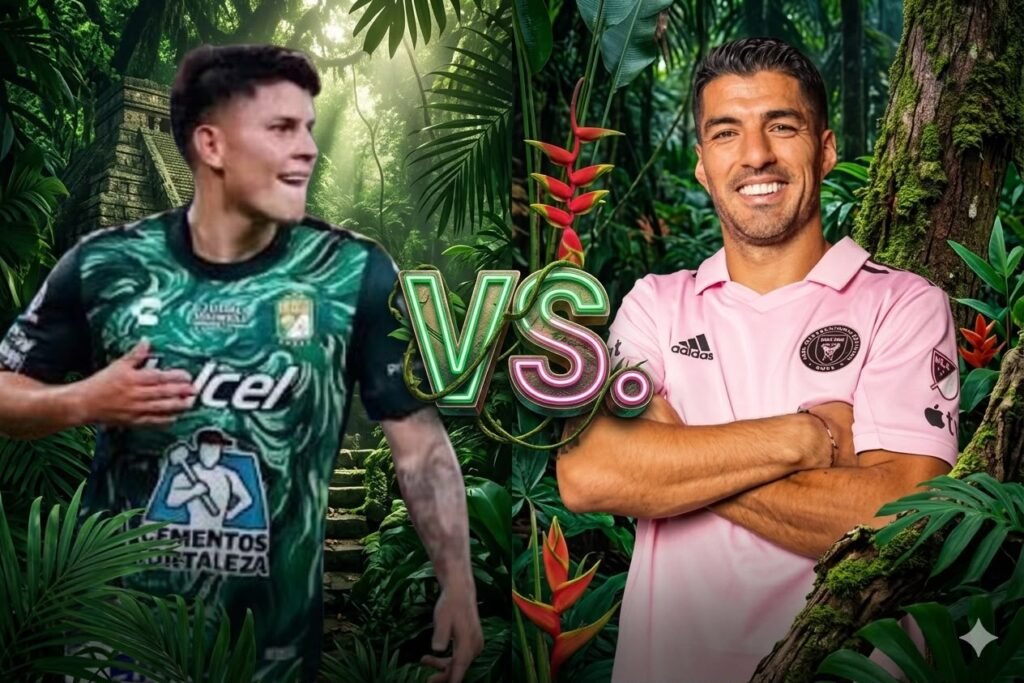¡Fiera indomable! León se enfrenta hoy contra el Inter Miami El Club León busca cerrar con paso perfecto esta primera ronda de la Leagues Cup al vencer al Inter Miami.