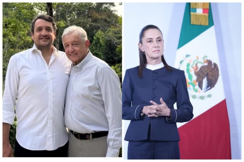 Andy López Beltrán no puede ingresar a Estados Unidos después de que le retiraran la visa. Afirma que es un ataque político.