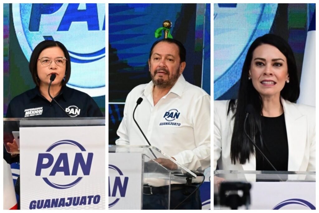 Juanita de la Cruz Martínez Andrade, Armando Rangel Hernández y Michel González Márquez, compartieron los avances y objetivos del PAN.