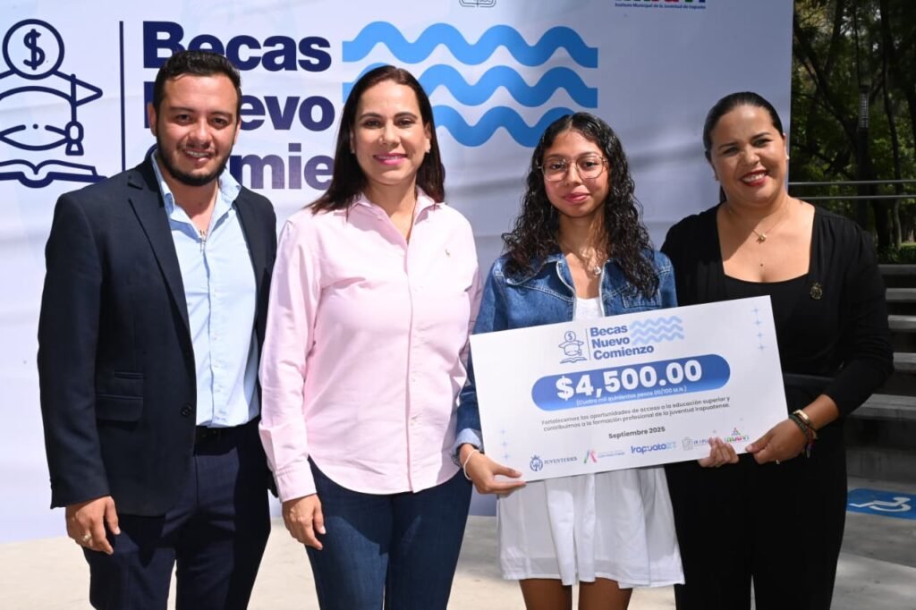 Lorena Alfaro ha destacado el apoyo a la educación con obras y apoyos a los jóvenes estudiantes de Irapuato.
