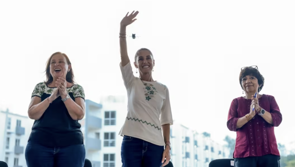Claudia Sheinbaum destacó que México es un mejor país desde el 2018 y que siguen apoyando a la gente.