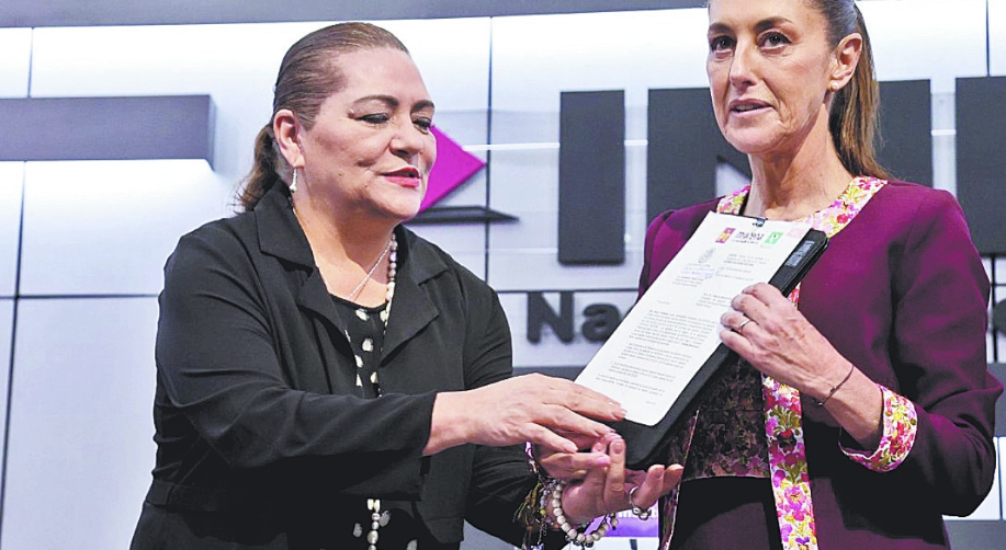Se va Guadalupe Taddei Zavala del INE; Claudia Sheinbaum la protege Tras los escándalos de Guadalupe Taddei Zavala en el INE, Claudia Sheinbaum no ha dicho si emprenderán acciones en su contra.